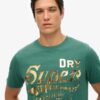 T-shirt con grafica metallica in stile workwear T-shirt con grafica metallica in stile workwear