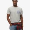 T-shirt con grafica sul petto Copper Label