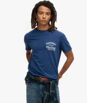 T-shirt con grafica sul petto Copper Label