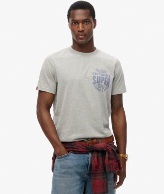T-shirt con grafica sul petto Copper Label