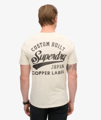 T-shirt con grafica sul petto Copper Label