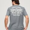 T-shirt con grafica sul petto in stile workwear