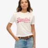 T-shirt con logo Vintage decorato