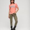 T-shirt con logo Vintage decorato
