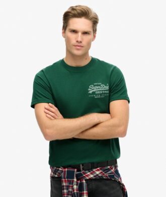 T-shirt con logo Vintage Heritage