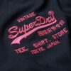 T-shirt con logo Vintage neon