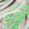 T-shirt con logo Vintage neon