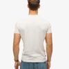 T-shirt con scollo a V e logo Essential in Organic Cotton