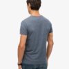 T-shirt con scollo a V e logo Essential in Organic Cotton