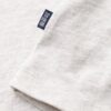 T-shirt con scollo a V e logo Essential in Organic Cotton