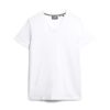 T-shirt con scollo a V in Organic Cotton con logo ricamato T-shirt con scollo a V in Organic Cotton con logo ricamato