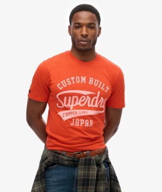 T-shirt con scritta Copper Label