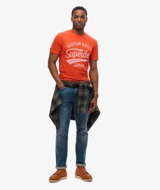 T-shirt con scritta Copper Label