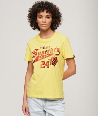 T-shirt con stampa a tema Capodanno cinese