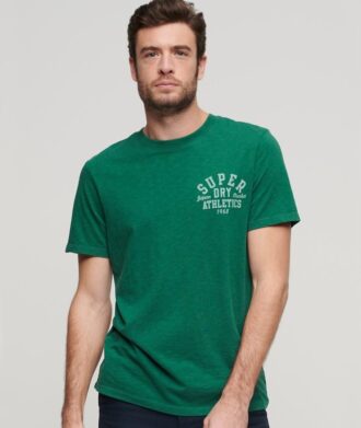 T-shirt con stampa Athletic College