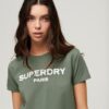 T-shirt con stampa grafica Sport Luxe