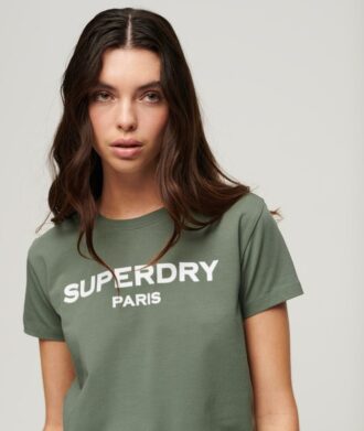 T-shirt con stampa grafica Sport Luxe