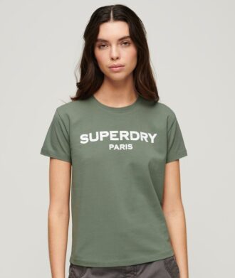 T-shirt con stampa grafica Sport Luxe