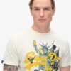 T-shirt con stampa New York