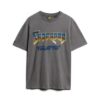 T-shirt con stampa rock anni ’70