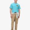T-shirt con stampa “Travel Postcard Chest”