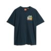 T-shirt con stampa “Travel Postcard Chest”
