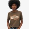T-shirt con stampa Vl decorata