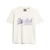 T-shirt con stampa Vl decorata