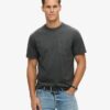 T-shirt con tasca e cuciture a contrasto