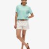 T-shirt con tasca tinta in capo e logo Essential