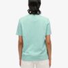 T-shirt con tasca tinta in capo e logo Essential
