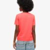 T-shirt con tasca tinta in capo e logo Essential