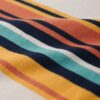 T-shirt corta a righe Vintage