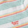 T-shirt corta a righe Vintage