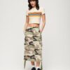 T-shirt corta a righe Vintage