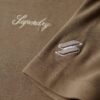 T-shirt corta ricamata in Organic Cotton