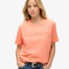 T-shirt dal taglio morbido con logo in rilievo