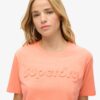 T-shirt dal taglio morbido con logo in rilievo