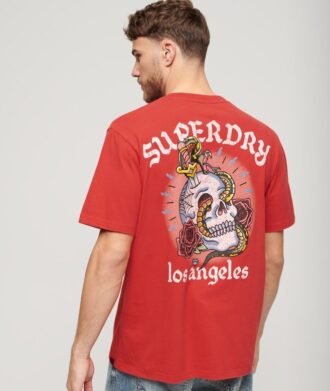 T-shirt dalla vestibilità ampia con grafica Tattoo