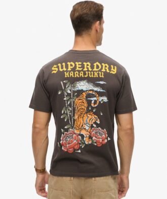 T-shirt dalla vestibilità ampia con grafica Tattoo