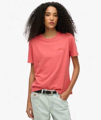 T-shirt Essential con logo slavato