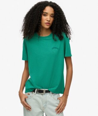 T-shirt Essential con logo slavato