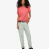T-shirt Essential con logo slavato
