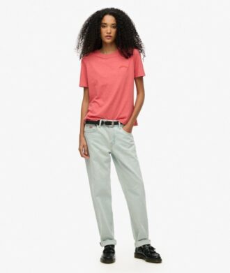 T-shirt Essential con logo slavato