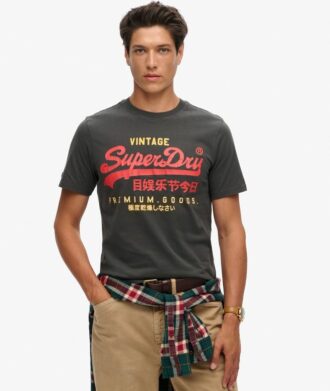 T-shirt Heritage con logo Vintage classico