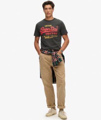 T-shirt Heritage con logo Vintage classico