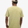 T-shirt in misto cotone fiammato sovratinto