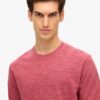T-shirt in misto cotone fiammato sovratinto
