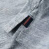 T-shirt in misto cotone fiammato sovratinto