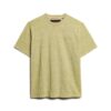 T-shirt in misto cotone fiammato sovratinto